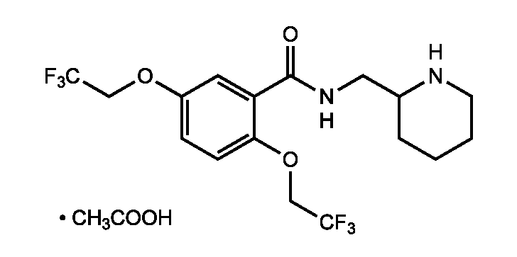 Fichier:Groupe 7-Flécaïnide (chlorhydrate de).png