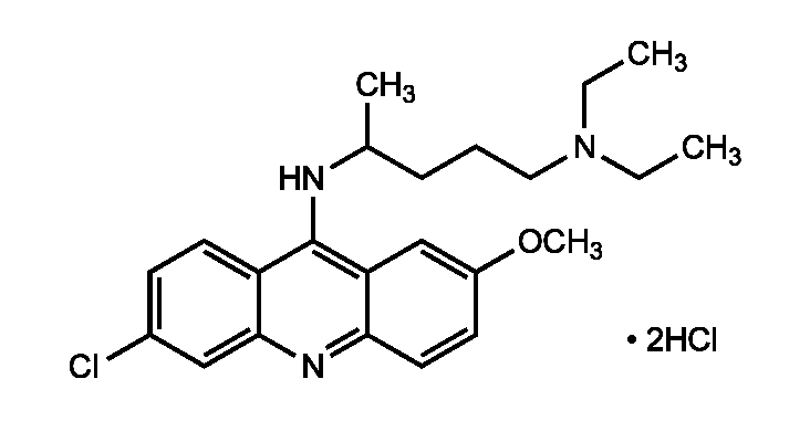 Fichier:Groupe 7-Mépacrine (chlorhydrate de).png