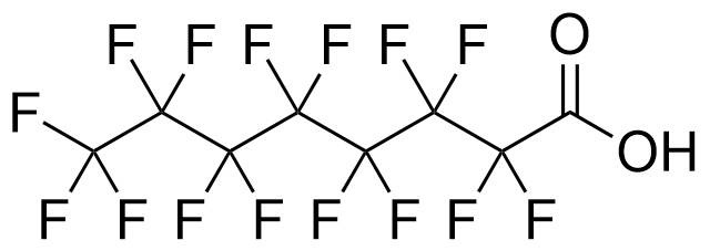 Fichier:Acide perflorooctanoïque (APFO).png