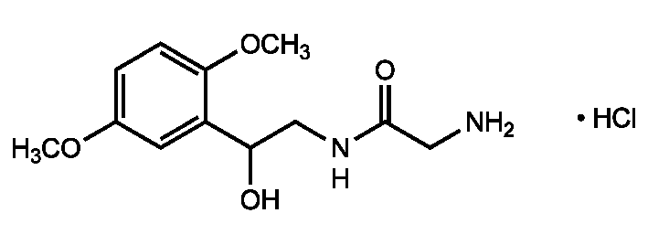Fichier:Groupe 7-Midodrine (chlorhydrate de).png