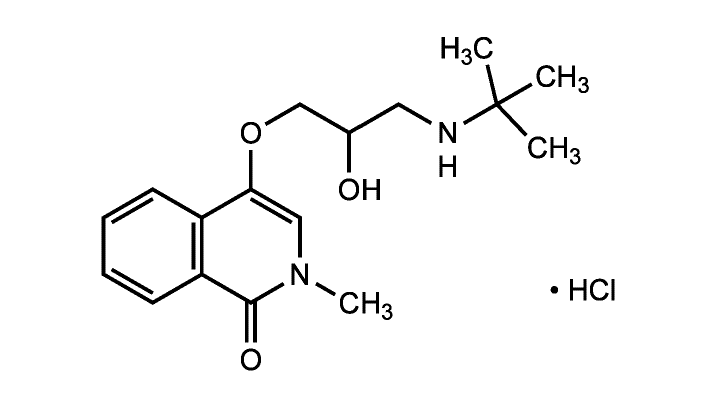 Fichier:Groupe 1bis-Tilisolol (chlorhydrate de).png