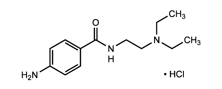 Fichier:Groupe 1bis-Procaïnamide (chlorhydrate de).png