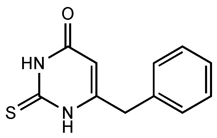 Fichier:Benzylthiouracile.png