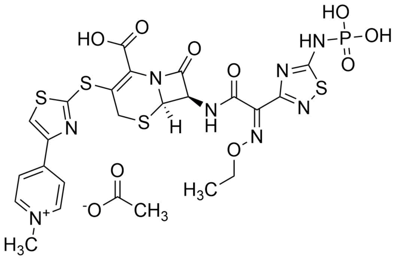 Fichier:Ceftaroline fosamil (acétate de).png